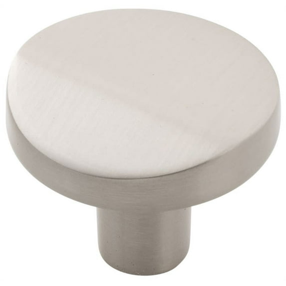 Belwith Keeler B077153-SN 1.37 in. Dia. Veer Cabinet Knob - Satin Nickel