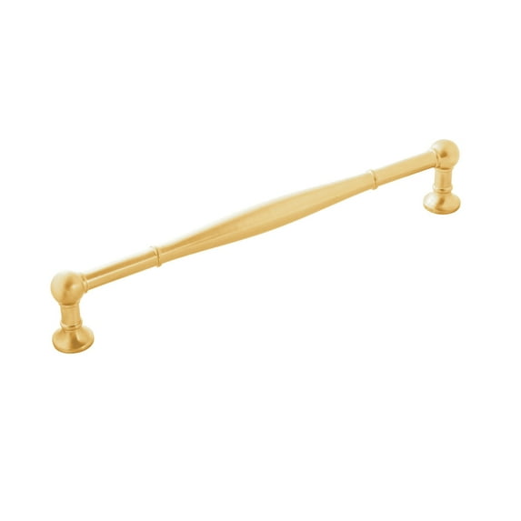 Belwith-Keeler B077277-BGB 12 in. CC Fuller Appliance Pull, Brushed Golden Brass - Pack of 5