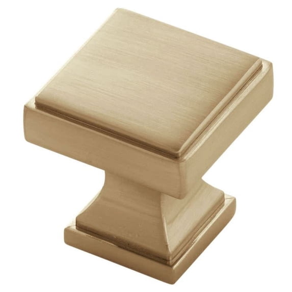 Belwith-Keeler B077458-CBZ 1.12 in. Brownstone Cabinet Knob, Champagne Bronze - Pack of 10