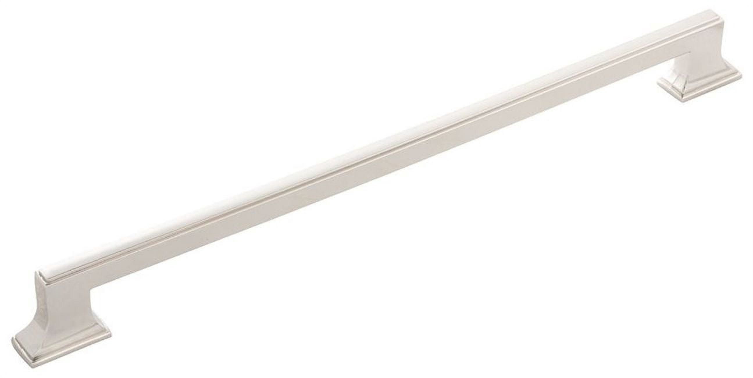 Belwith-Keeler Facette Cabinet Pull - 128mm Center-to-Center, Stainless Steel, Hexagonal Design