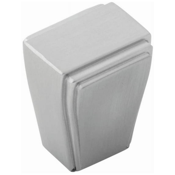Belwith-Keeler B077493-SN 1 in. Belleclaire Cabinet Knob, Satin Nickel