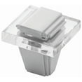 thumbnail image 1 of Belwith-Keeler B077497-SN 1.25 in. Belleclaire Cabinet Knob, Crysacrylic with Satin Nickel, 1 of 7