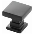 thumbnail image 1 of Belwith-Keeler B077890MB 1 in. Brighton Cabinet Knob, Matte Black, 1 of 7
