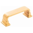 thumbnail image 1 of Belwith-Keeler B077892BGB 3 in. CC Brighton Cabinet Pull, Brushed Golden Brass, 1 of 7