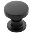 thumbnail image 1 of Belwith-Keeler B077944MB 1.25 in. Urbane Cabinet Knob, Matte Black, 1 of 6