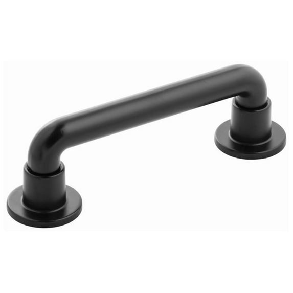Belwith-Keeler B077947MB 96 mm CC Urbane Cabinet Pull, Matte Black