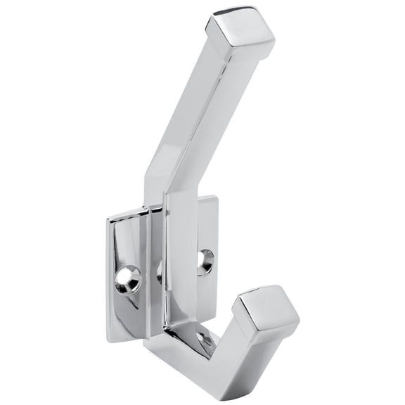 Open Box Belwith Keeler B077994 Coventry 1" Center To Center Contemporary Bathroom Robe Towel Hook