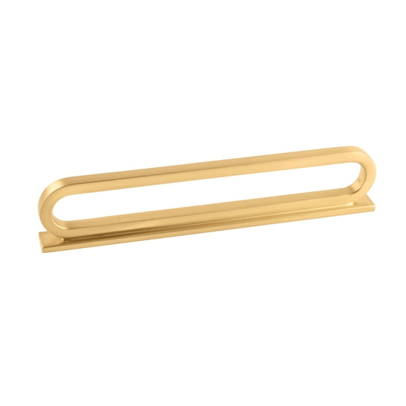 Belwith-Keeler B078786BGB 128 mm & 160 mm CC Corsa Cabinet Pull, Brushed Golden Brass
