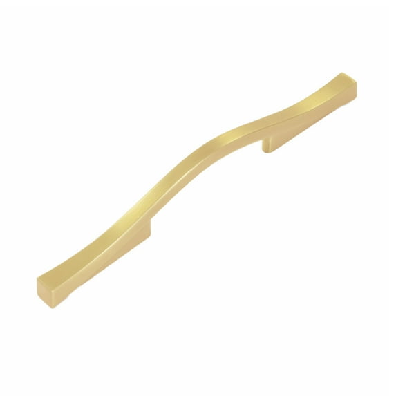 Belwith-Keeler B078796-BGB 3 in. & 96 mm CC Emerge Cabinet Pull, Brushed Golden Brass