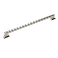 thumbnail image 1 of Belwith-Keeler B078831-14 18 in. CC Brownstone Appliance Pull, Polished Nickel - Pack of 5, 1 of 7