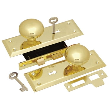 Belwith Products 1129 Knob/Mortise Lock, Brass