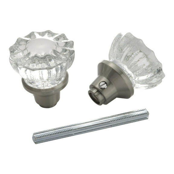 Belwith Products 1140-SN 2 Pack Knob Glass & Spindle