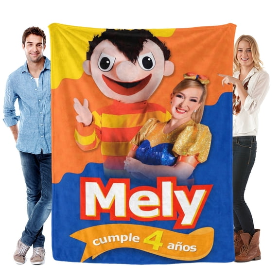 Bely Y Beto-Anti-Pilling Flannel Blanket Soft Lightweight Plush Fuzzy Cozy Luxury Blanket for Home and Kitchen Use Perfect for Kids and Adults