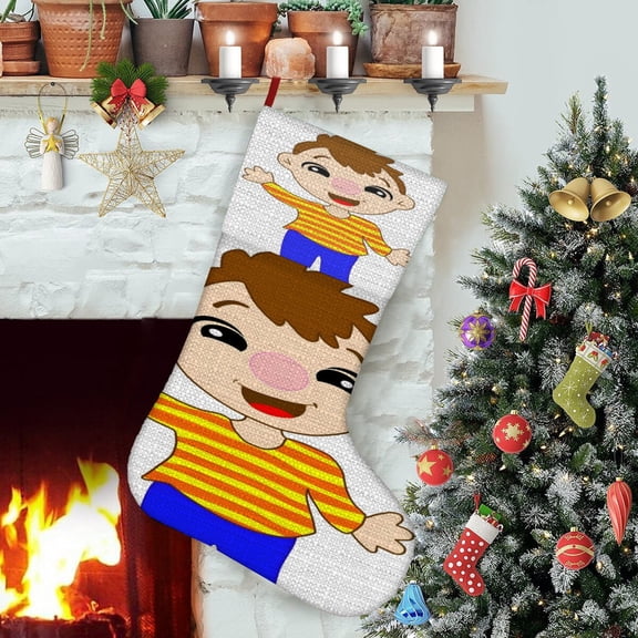 Bely Y Beto QQQ Themed Christmas Socks