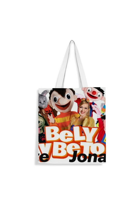 Bely Y Beto canvas Tote Bag handbag: Fashionable and functional tote for women, excellent for groceries and shopping trips, featuring an inner zipper, size 13.8 x 15.8 inches (35x40cm).