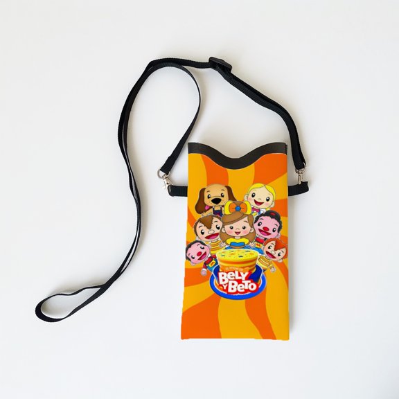 Bely Y Beto phone bag phone satchel(18.3*10cm) , equipped with an adjustable strap small bag suitable for various smartphones.