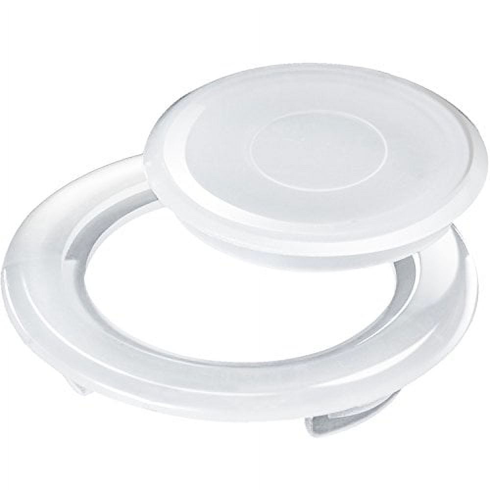 Bememo 2 Inch Patio Table Umbrella Hole Ring and Cap Set, Standard Size