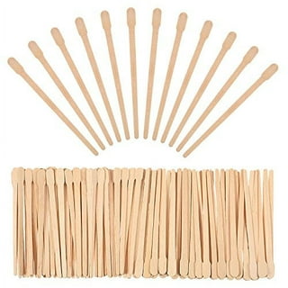 Mibly 4 Style Assorted Wooden Wax Sticks - For Body Legs Face and