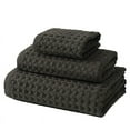 thumbnail image 1 of BemeyourBBs 100% Cotton Waffle Bath Towels for Bathroom Soft Waffle Weave Bath Towel Set Oversize Quick Dry Waffle Bath Towel Hand Towel Face Towel 3 PCS Set, 1 of 5