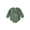 thumbnail image 1 of BemeyourBBs Baby Boy Golf Court Embroidery Jumpsuit Long Sleeve Round Neck Romper, 1 of 9