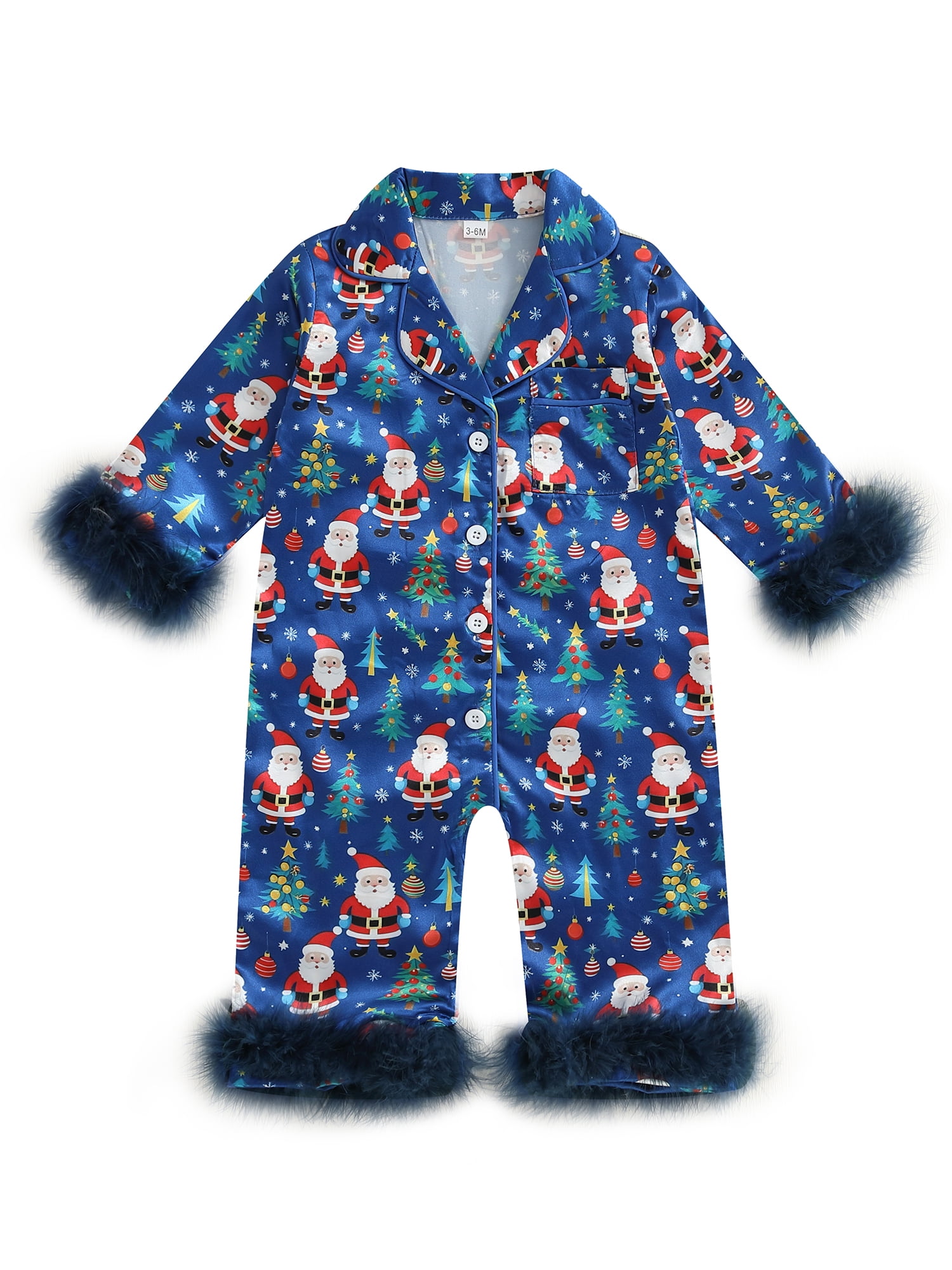 BemeyourBBs Girl Christmas Santa Claus/Dot/Socks/Candy Cane Print BemeyourBBs Girl Christmas Santa Claus/Dot/Socks/Candy Cane Print