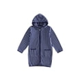 thumbnail image 1 of BemeyourBBs Kids Toddler Baby Girl Boy Terry Swim Cover Up Summer Beach Towel Swimsuit Coverups Baby Poncho For Kids Zip Up Long Sleeve Striped Hooded Bathing Suit Cover Up One Piece Swimsuits, 1 of 9