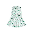 thumbnail image 1 of BemeyourBBs Kids Toddler Baby Girl Summer Golf Dress Outfit Athletic Workout Dress Clothes Sleeveless Tank Dress Lapel Collar Half Zipper A Line Dress Party Princess Dresses, 1 of 9
