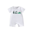 thumbnail image 1 of BemeyourBBs Newborn Baby Boy Girl Golf Outfits Summer Romper One Piece Clothes Casual Golf Themed Pattern Crew Neck Short Sleeve Jumpsuit, 1 of 9