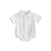 Newborn White Dress Shirt