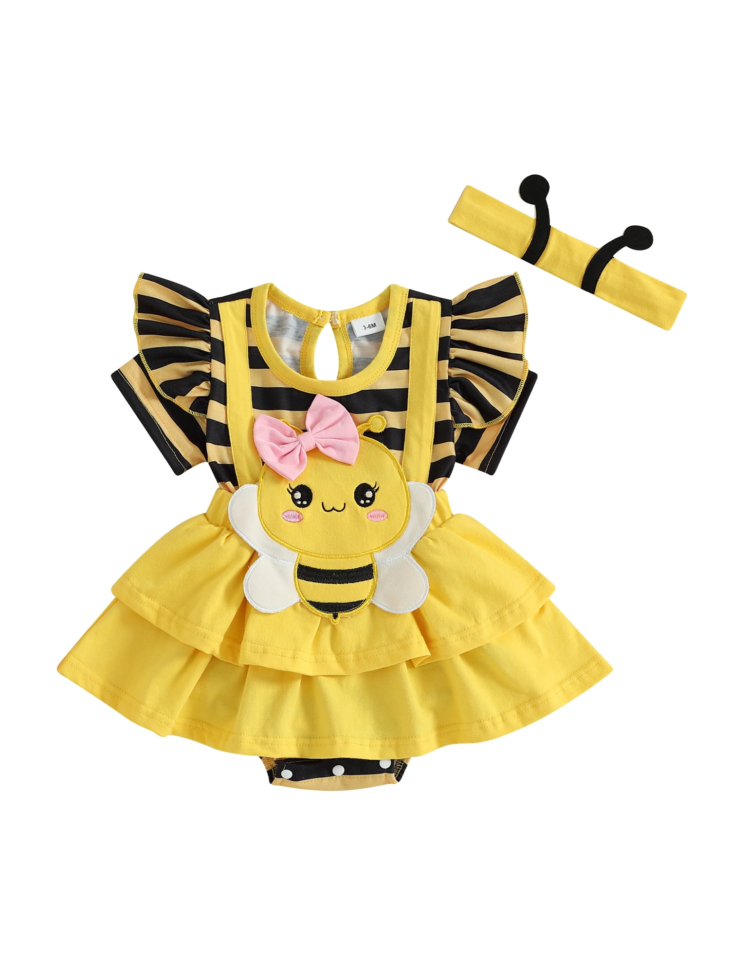 Cute Spring Notebook Paper BemeyourBBs Newborn Baby Girls Bee Outfits Baby Girl Halloween Animal ...