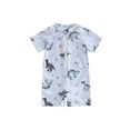 thumbnail image 1 of BemeyourBBs Toddler Baby Boy Girl One Piece Swimsuit Newborn Dinosaur Swimsuits Infant Bathing Suit UPF 50+ Rash Guard Zipper Swimwear Short Sleeve Summer Beachwear, 1 of 9