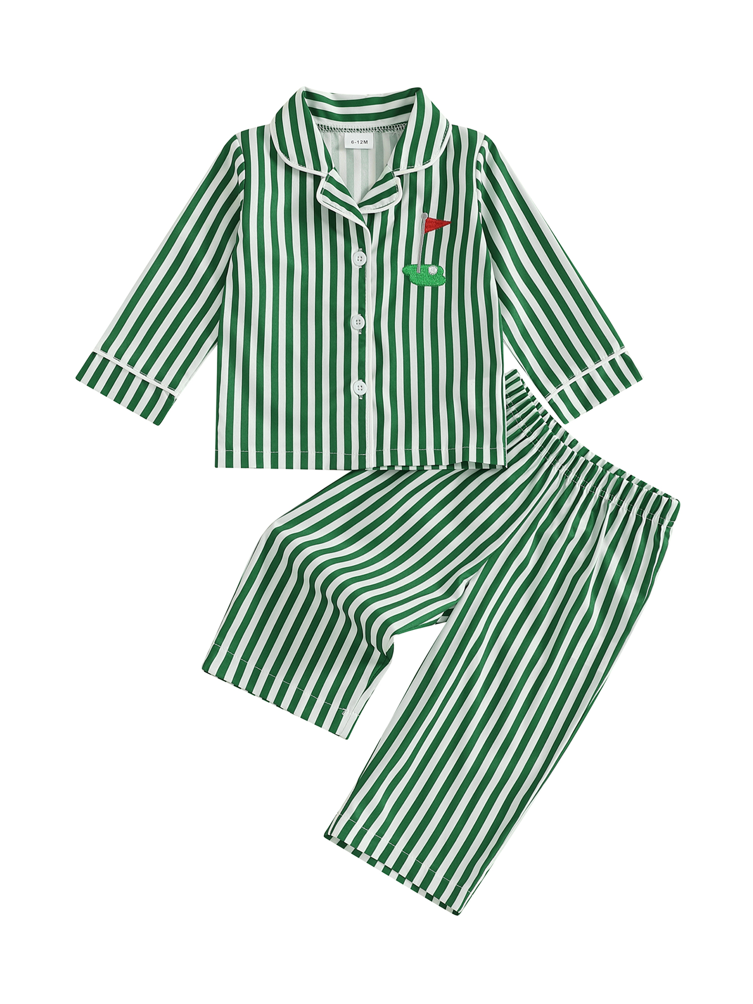 [Mud Pie] Golf Toddler Pajamas