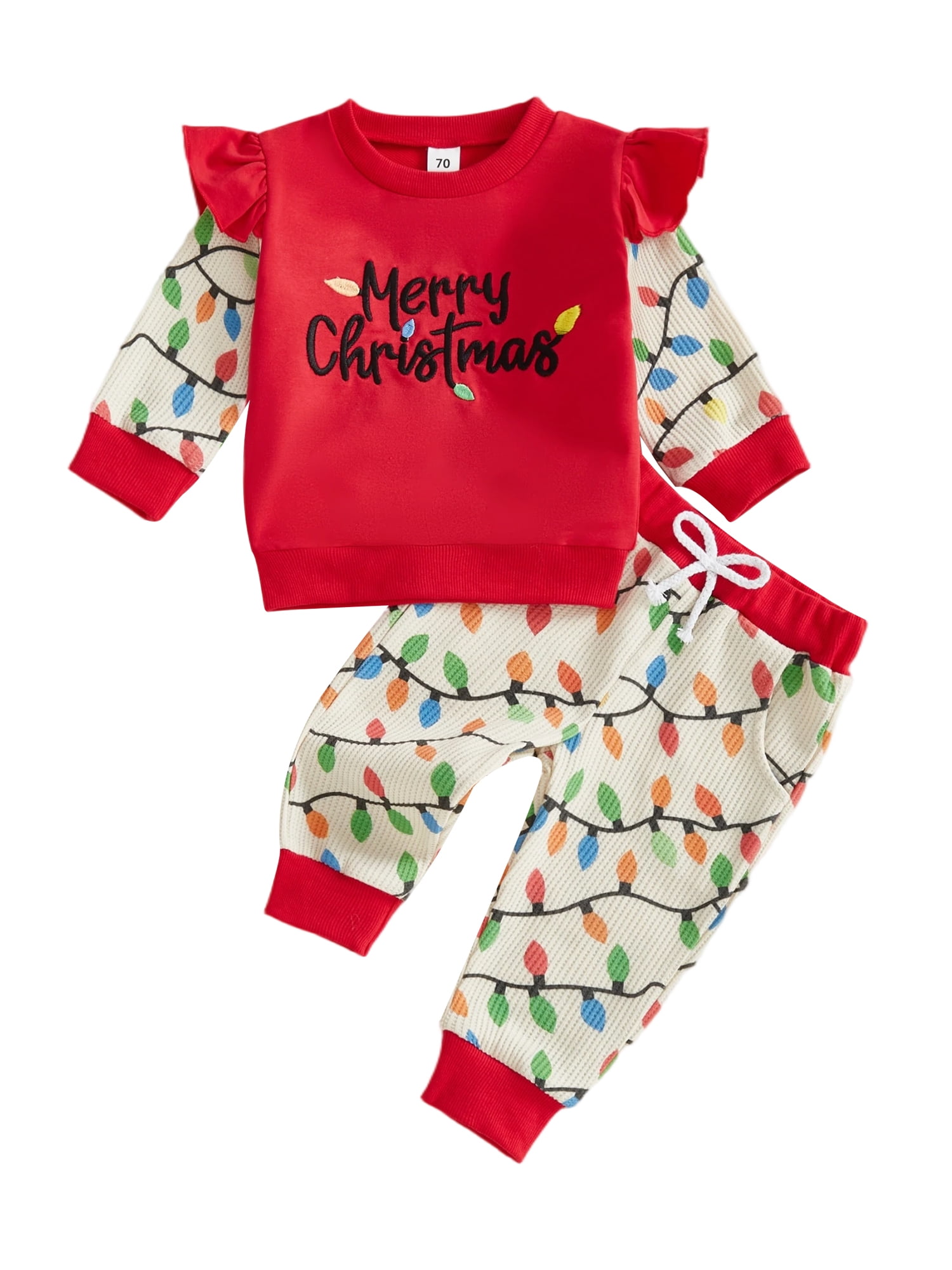 BemeyourBBs Toddler Baby Girl Christmas Outfits Long Sleeve Pullover ...