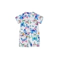 thumbnail image 1 of BemeyourBBs Toddler Baby Girl Floral Butterfly One Piece Swimsuit Newborn Infant Girl Bathing Suit UPF 50+ Rash Guard Zipper Swimwear Short Sleeve Summer Beach Swimsuits, 1 of 9