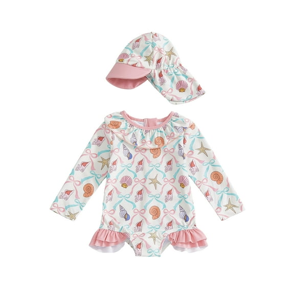 BemeyourBBs Toddler Baby Girl Swimsuit Infant Bathing Suit One-Piece ...