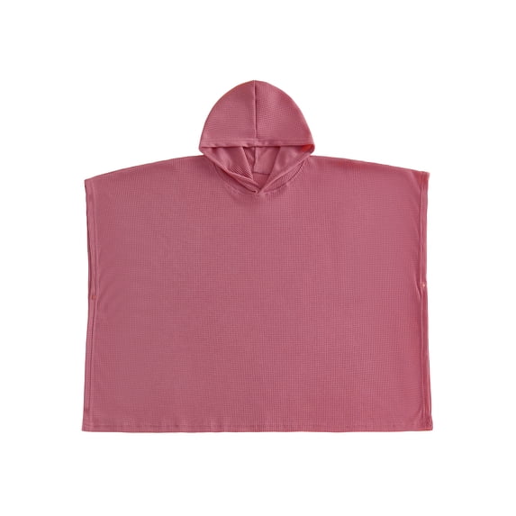 BemeyourBBs Toddler Baby Girls Boys Swim Cover Up Swimwear Poncho Kids Swimsuit Coverup Waffle Knit Beach Bathing Suit Bathing Robe Short Sleeve Hooded Coverups Beachwear Wrap