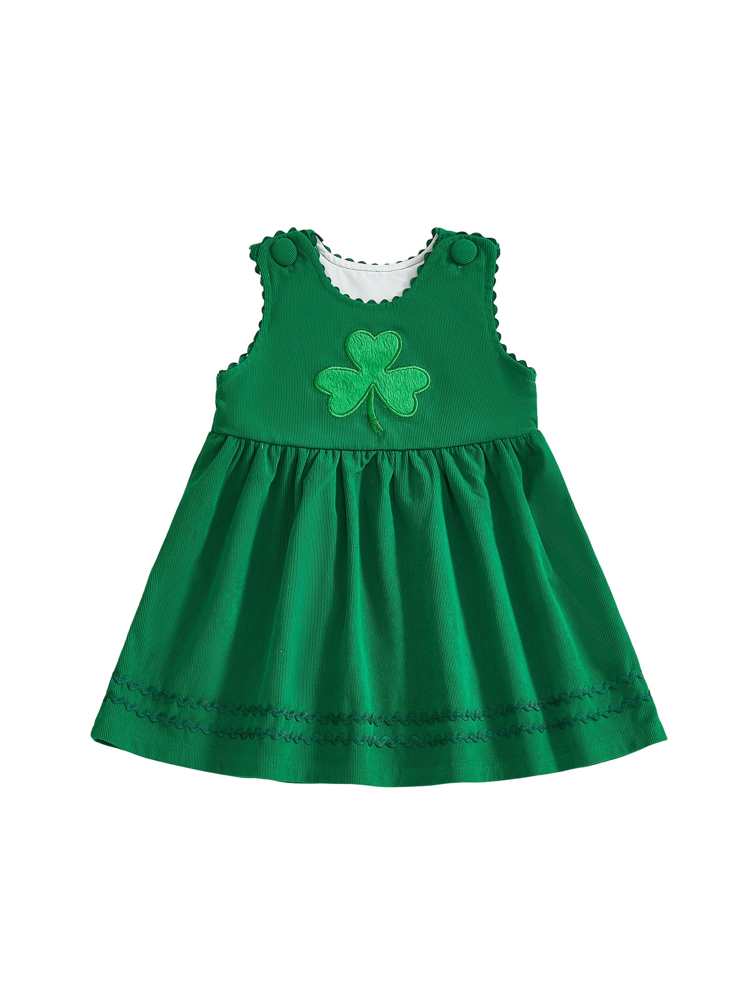 BemeyourBBs Toddler Girl St Patricks Day Outfits Spring Tank Dress ...