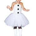 thumbnail image 1 of BemeyourBBs Toddler Kids Girl Snowman Costume Halloween Christmas Dress Up Costume Cute Sleeveless Button Front Tulle Dress Christmas Outfits, 1 of 8