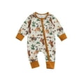 thumbnail image 1 of BemeyourBBs Western Cowboy Baby Boy Clothes Stuff Infant One-piece Mallard Duck Bull Romper Zipper Spring Fall Winter Jumpsuit Retro Bodysuit Newborn Going Home Outfit, 1 of 9