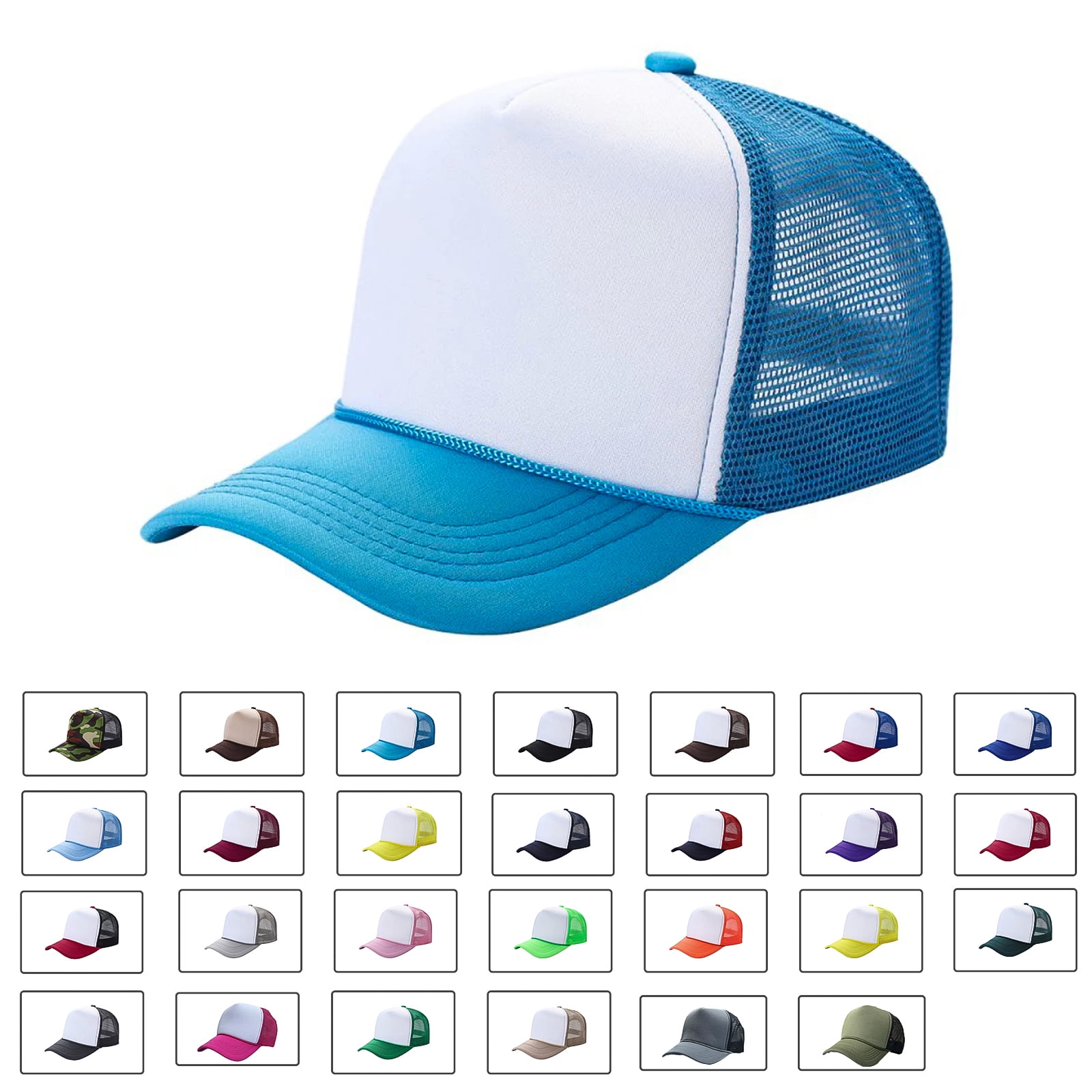 10pcs Adjustable Premium Multi-functional Mesh Baseball Hat for Daily Use