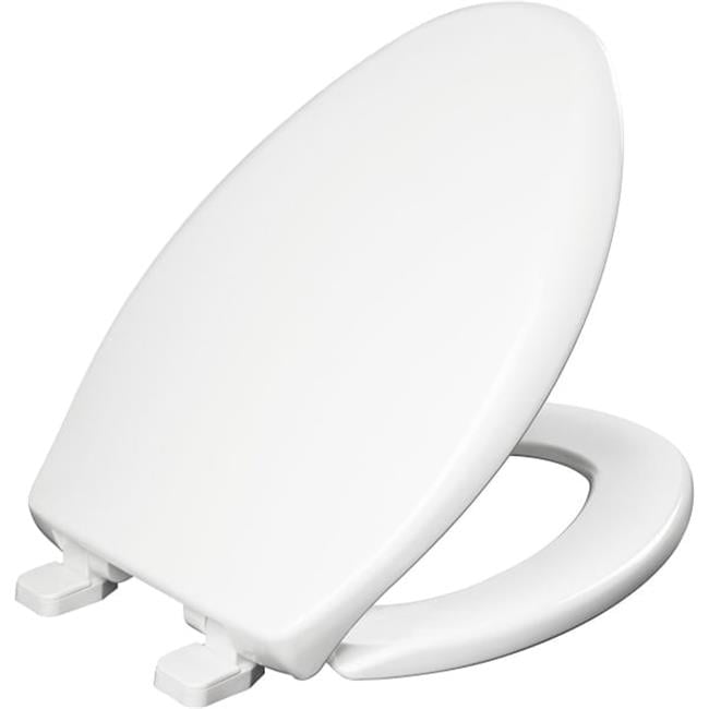 Bemis 1100E2 000 Kennan Elongated Closed-Front Toilet Seat & Lid with Soft Close