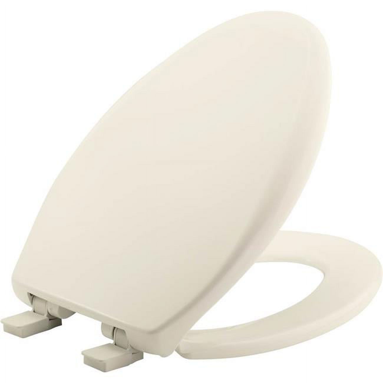 Bemis 1200E4346 Elongated Plastic Toilet Seat with STATITE EasyClean