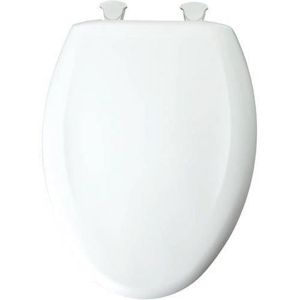 Bemis 1200SLOWT LiftOff Plastic Elongated SlowClose Toilet Seat