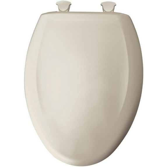 Bemis 1200SLOWT Lift-Off Plastic Elongated Slow-Close Toilet Seat, Available in Various Colors