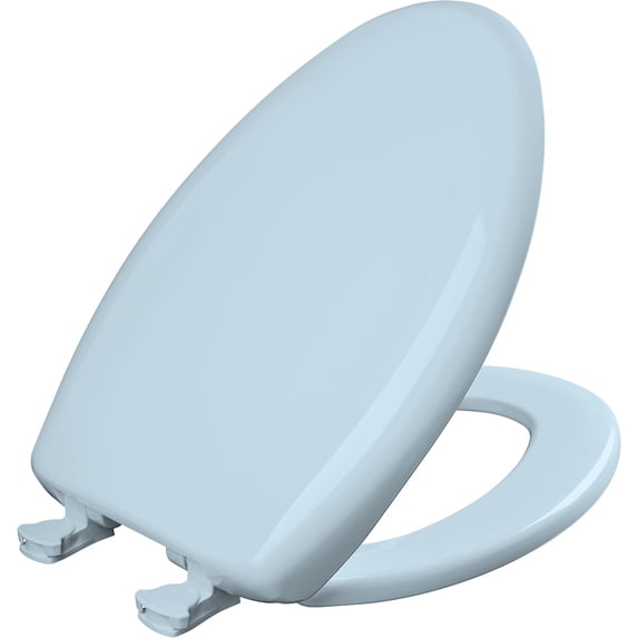 Bemis 1200SLOWT Lift-Off Plastic Elongated Slow-Close Toilet Seat, Available in Various Colors