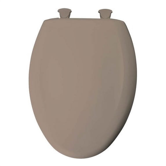 Bemis 1200SLOWT Lift-Off Plastic Elongated Slow-Close Toilet Seat, Available in Various Colors