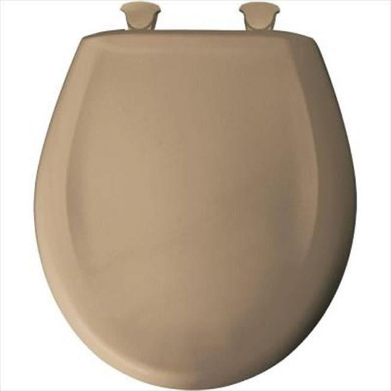 Bemis 200SLOWT Lift-Off Plastic Round Slow-Close Toilet Seat, Available in Various Colors