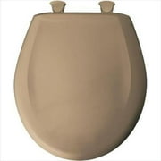 Bemis 200SLOWT Lift-Off Plastic Round Slow-Close Toilet Seat, Available in Various Colors