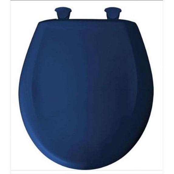 Bemis 200SLOWT Lift-Off Plastic Round Slow-Close Toilet Seat, Available in Various Colors