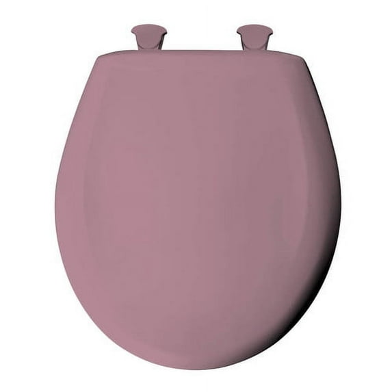 Bemis 200SLOWT Lift-Off Plastic Round Slow-Close Toilet Seat, Available in Various Colors